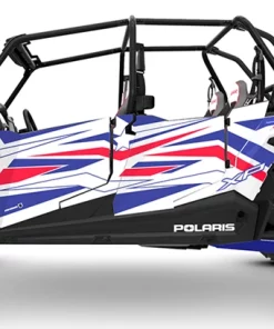Pro Armor RZR XP4 Traditional Door Graphic White Lightning