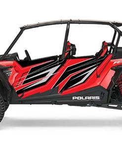 Pro Armor RZR Turbo S4 Stealth Door Graphic Indy Red