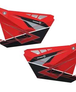 Pro Armor RZR Pro XP Door Graphic Red/Titanium