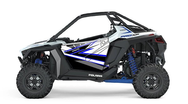Pro Armor RZR Pro XP Door Graphic White/Blue - Image 2