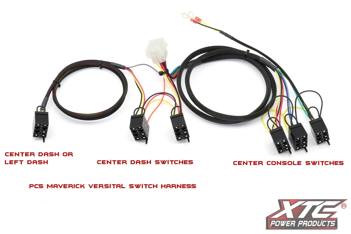 XTC Power Products XTC Can-Am Maverick X3 Plug & Play 6 Switch Power Control System - Image 2
