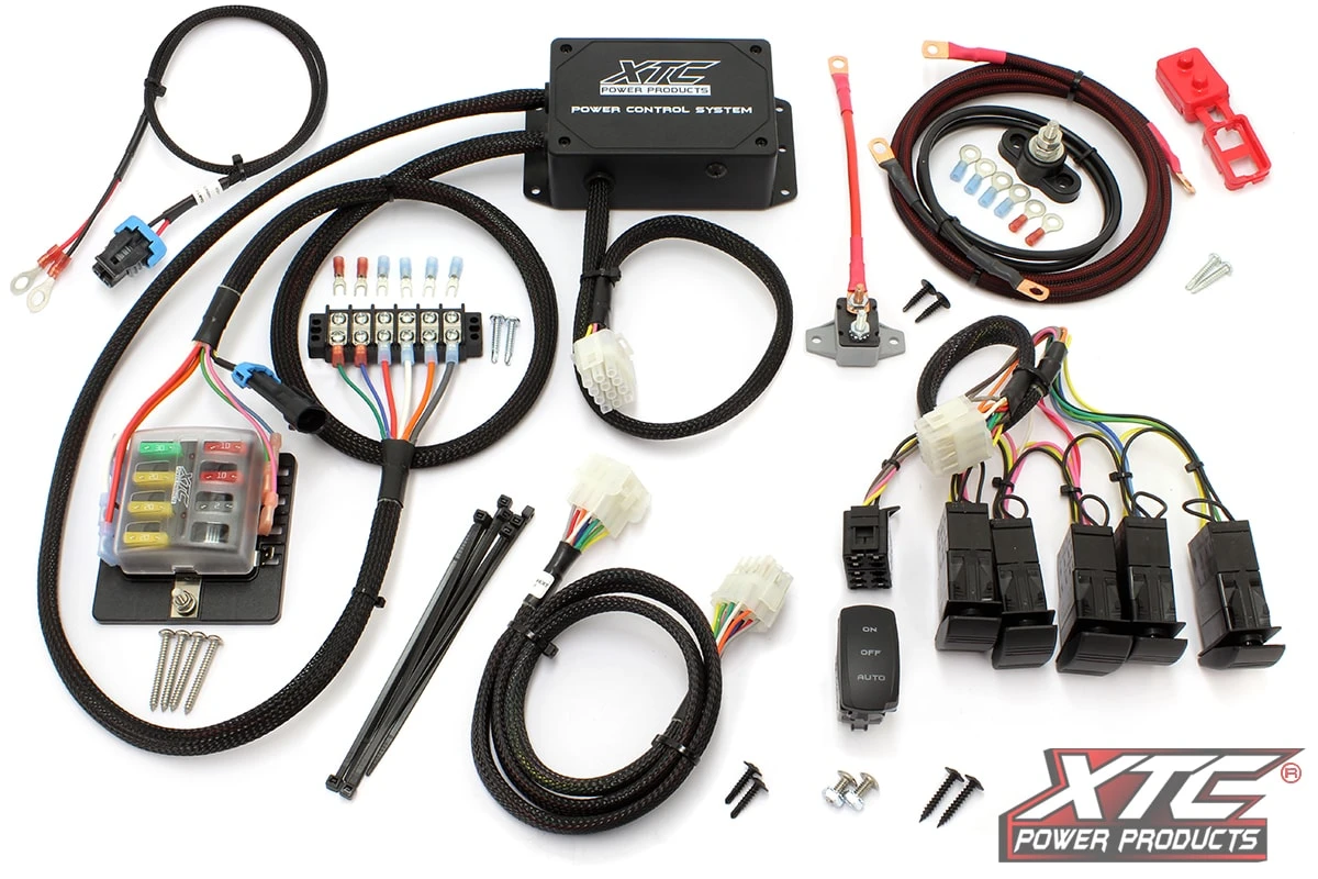 XTC Power Products XTC Universal Truck And Jeep 6 Switch Power Control System With On/Off/Auto Switch