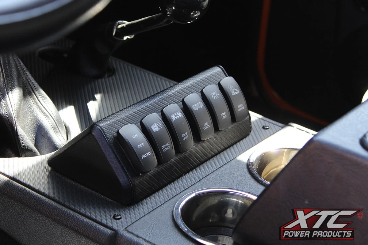 XTC Power Products XTC Universal Truck And Jeep 6 Switch Power Control System With On/Off/Auto Switch - Image 3