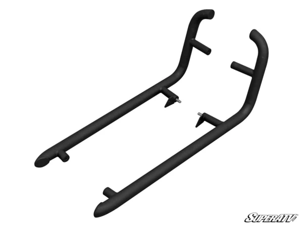 SuperATV Polaris RZR XP Turbo Heavy Duty Nerf Bars - Image 6