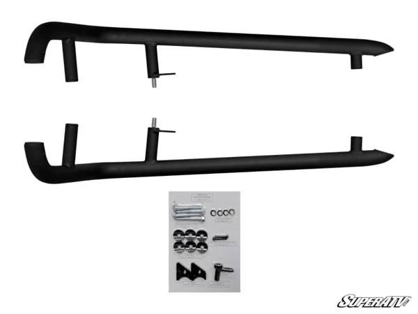 SuperATV Polaris RZR XP Turbo Heavy Duty Nerf Bars - Image 7