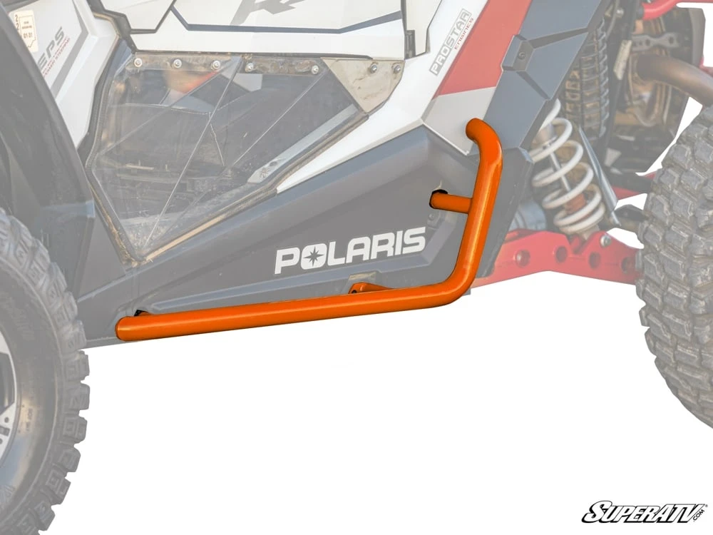 SuperATV Polaris RZR XP Turbo Heavy Duty Nerf Bars - Image 2