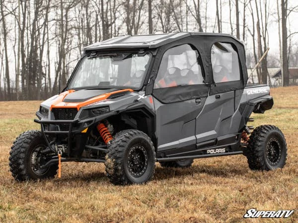SuperATV Polaris General XP 1000 Primal Soft Cab Enclosure Upper Doors - Image 2