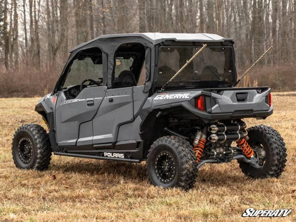 SuperATV Polaris General XP 1000 Primal Soft Cab Enclosure Upper Doors - Image 3