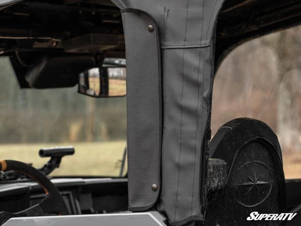 SuperATV Polaris General XP 1000 Primal Soft Cab Enclosure Upper Doors - Image 4