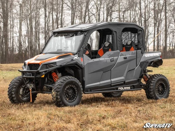 SuperATV Polaris General XP 1000 Primal Soft Cab Enclosure Upper Doors - Image 8