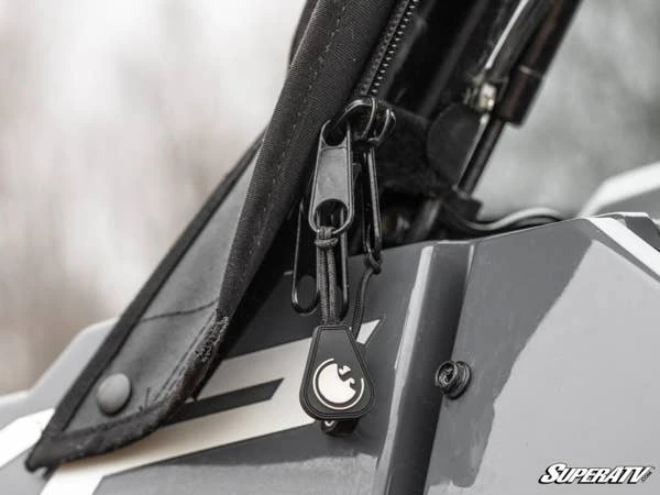 SuperATV Polaris General XP 1000 Primal Soft Cab Enclosure Upper Doors - Image 5