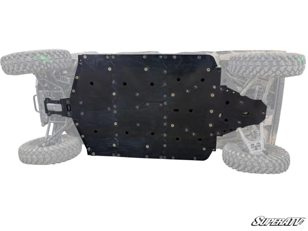 SuperATV Polaris Ranger XP 1000 Crew Full Skid Plate - Image 3
