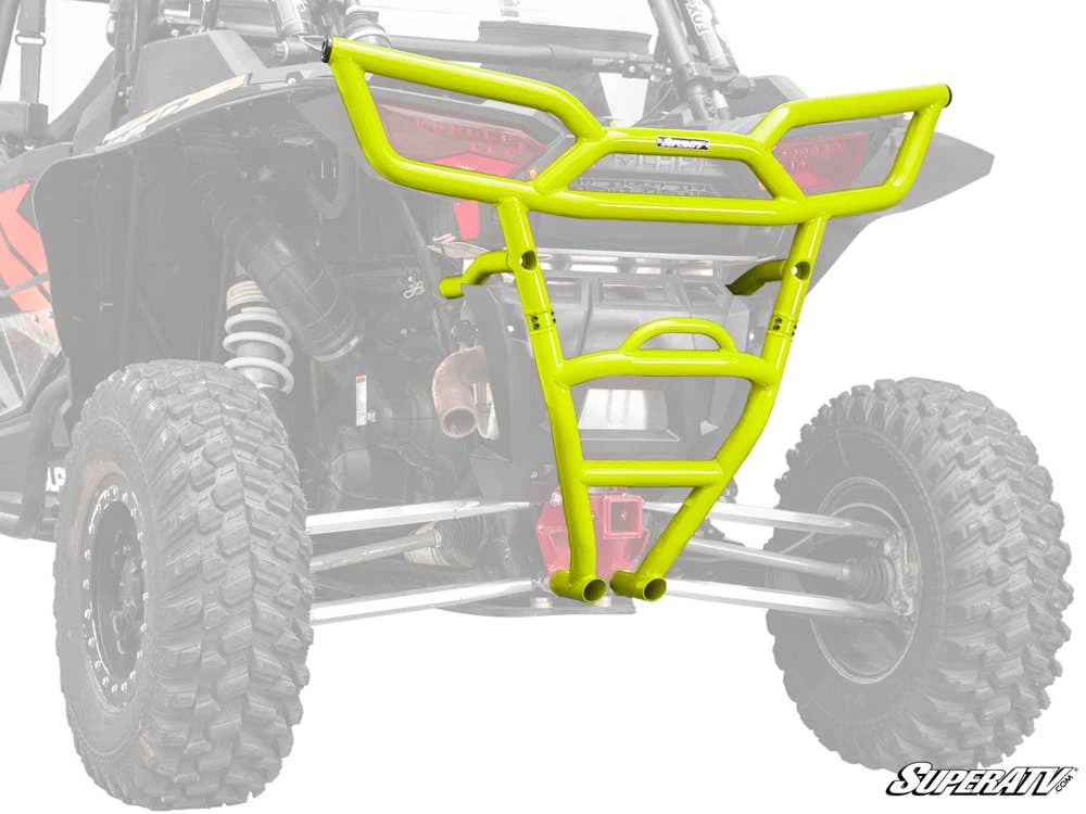SuperATV Polaris RZR XP Turbo Rear Bumper With Receiver Hitch - Image 12