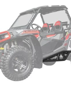 SuperATV Polaris RZR XP Turbo Heavy Duty Tube Rock Sliders