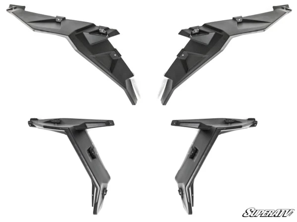 SuperATV Polaris RZR XP Turbo Fender Flares - Image 7