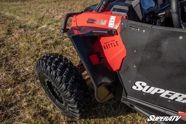 SuperATV Polaris RZR XP Turbo Fender Flares - Image 2