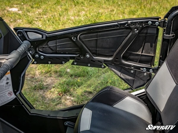 SuperATV Polaris RZR XP 1000 Clear Lower Doors - Image 3