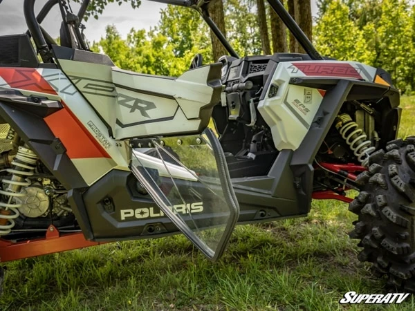 SuperATV Polaris RZR XP 1000 Clear Lower Doors - Image 5