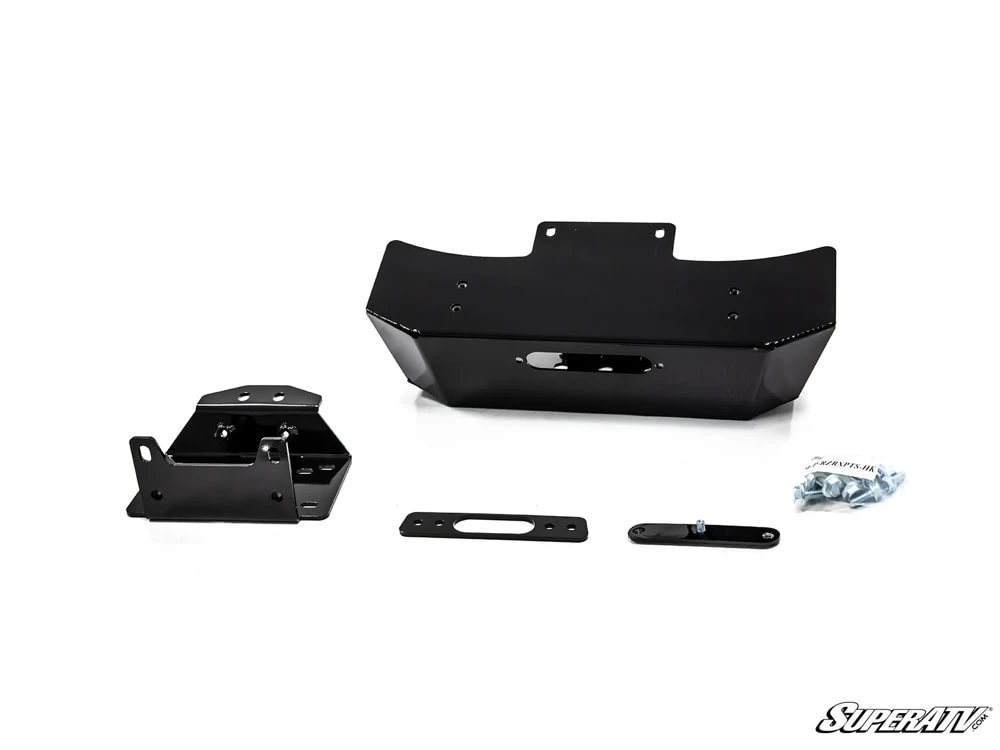 SuperATV Polaris RZR XP Turbo S Winch Mount