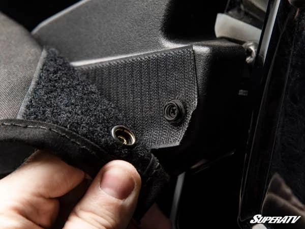 SuperATV Polaris RZR S 1000 Primal Soft Cab Enclosure Upper Doors - Image 7