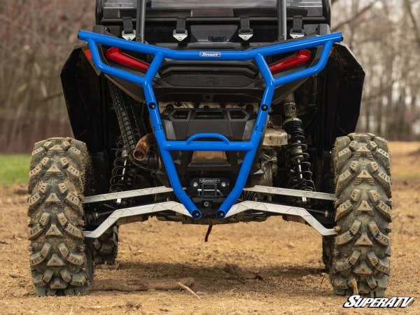 SuperATV Polaris RZR XP Turbo Rear Bumper With Receiver Hitch - Image 2