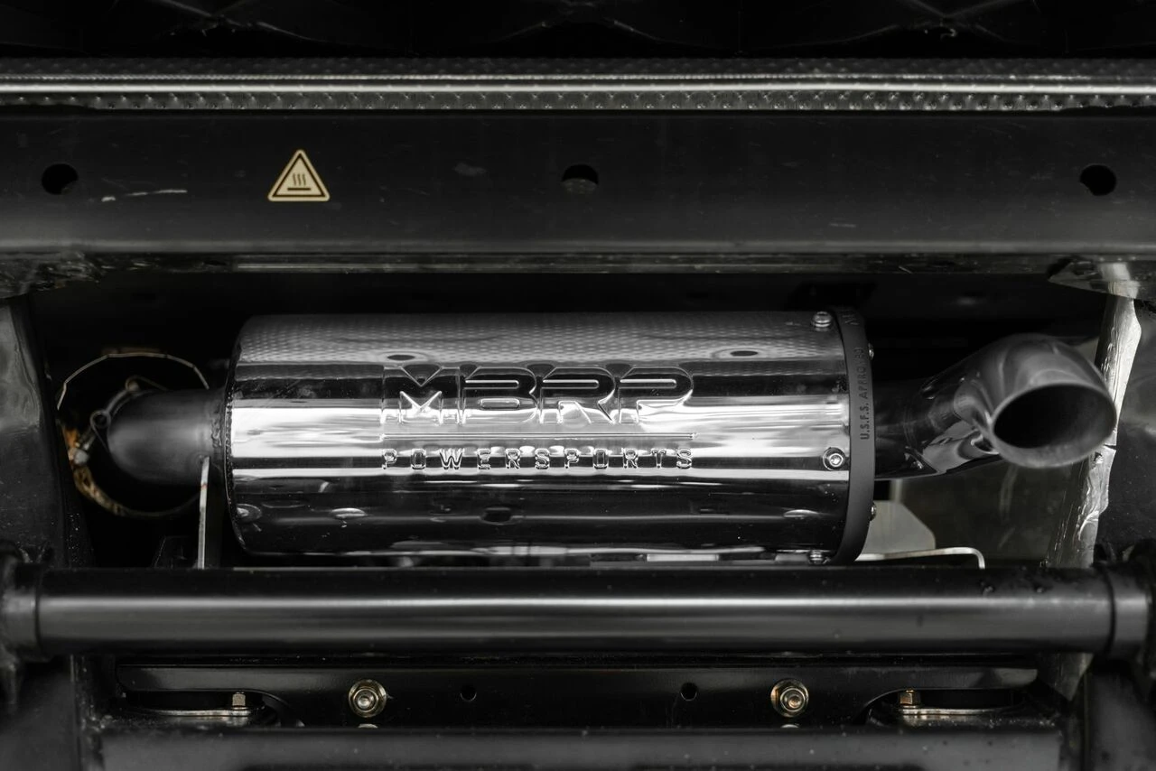 MBRP Can-Am Defender 2016-2022 HD10/HD9/HD8 5" Single Slip-on, Performance Series - Image 4