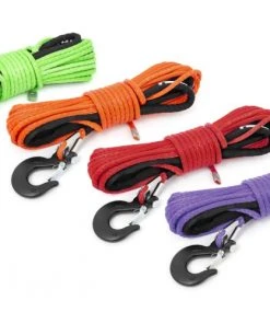 Rough Country 1/4" UTV, ATV Synthetic Winch Rope