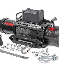 Rough Country 12000 LB Pro Series Winch With Synthetic Rope