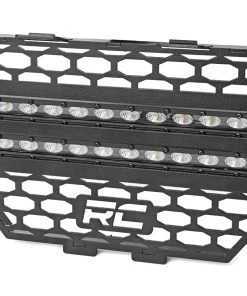 Rough Country '14-'19 Polaris RZR XP 1000 10" Black Slimline LED Pair Grille Kit
