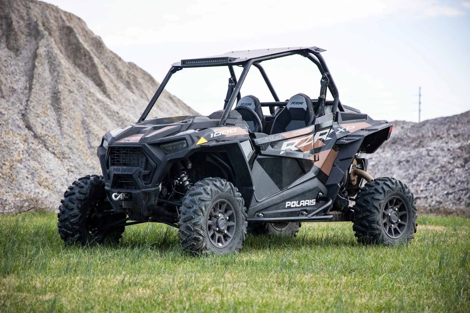 Rough Country '14-'22 Polaris RZR XP 1000 2 Seat Rock Slider Kit - Image 2