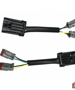 XTC Power Products XTC Polaris RZR XP Plug And Play Headlight Adapter, Harness To 2 Deutsch DT06-2S Connectors