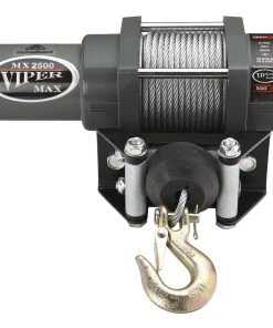 Viper Max 2500 Lb ATV UTV Winch Kit With 50 Feet Steel Cable
