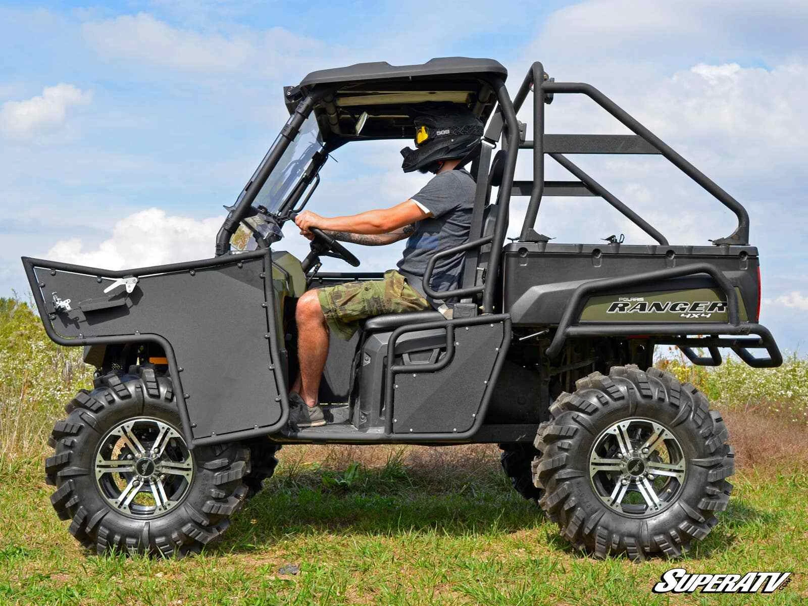SuperATV Polaris Ranger 570/800 Full Size Aluminum Doors - Image 2