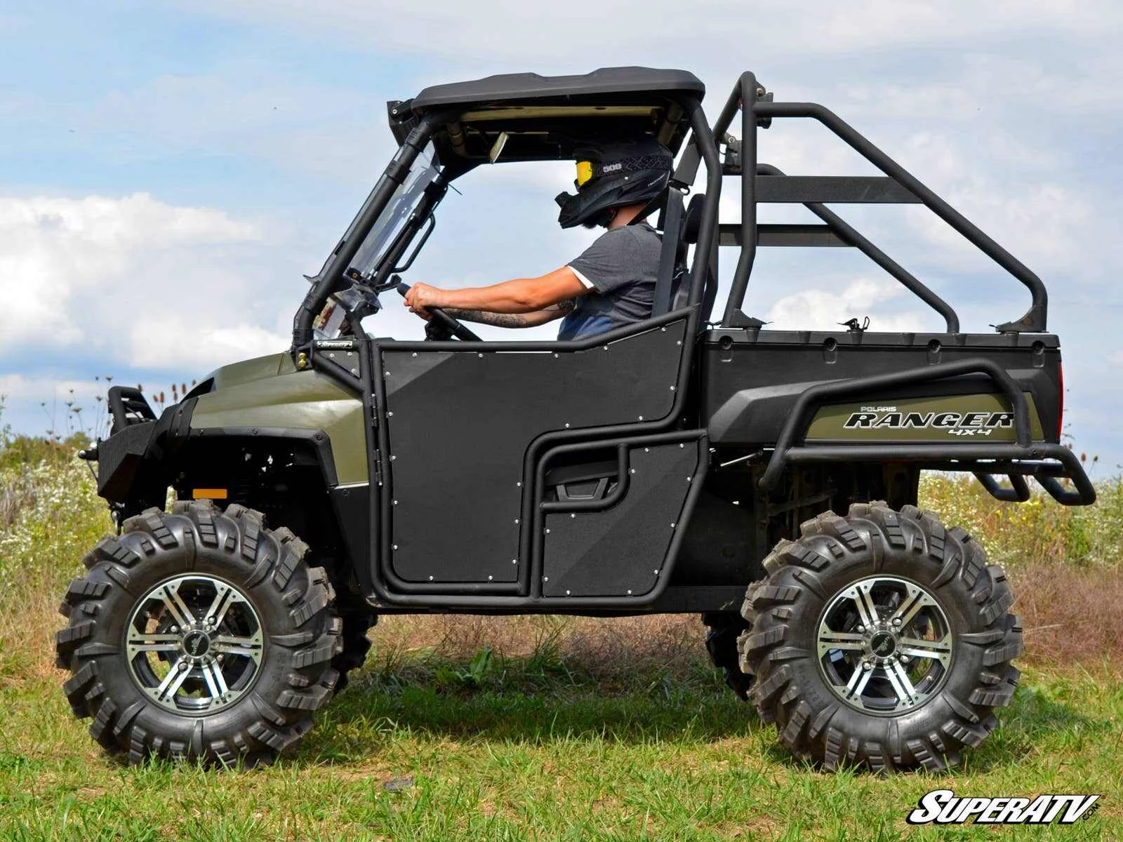 SuperATV Polaris Ranger 570/800 Full Size Aluminum Doors - Image 3