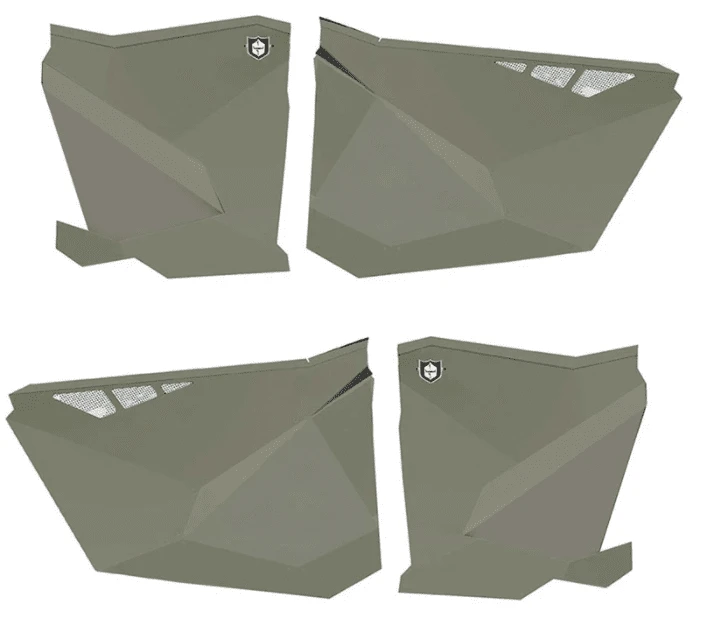 Pro Armor Polaris RZR Turbo R4 MP Traditional Doors - Image 2