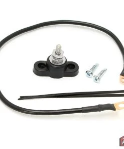 XTC Power Products XTC Universal Ground Post 5/16in With 18in Of 8 Gauge Wire With Ring Terminals